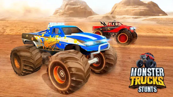 Monster Truck Ramp Stunts OffRoad Car Racing Game android App screenshot 3