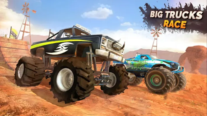 Monster Truck Ramp Stunts OffRoad Car Racing Game android App screenshot 4