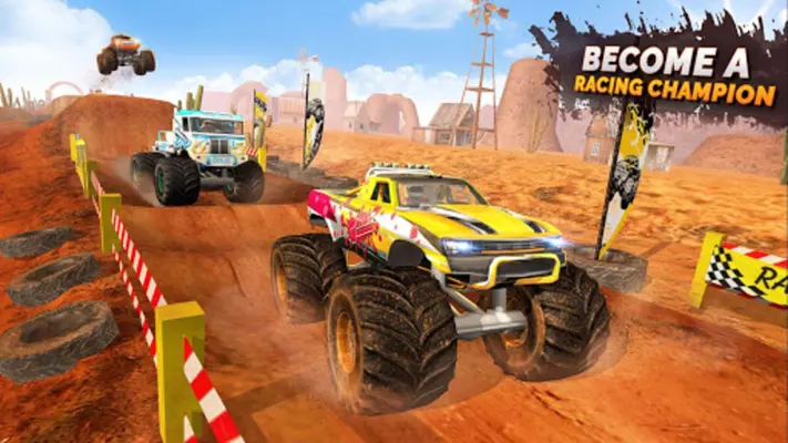 Monster Truck Ramp Stunts OffRoad Car Racing Game android App screenshot 6