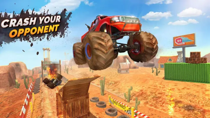 Monster Truck Ramp Stunts OffRoad Car Racing Game android App screenshot 7